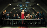 Battlestar Galactica 11x17 poster Last Supper Cylon for sale cheap United States USA