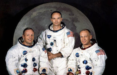 Apollo 11 Crew Art Poster Oversize On Sale United States
