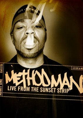 Method Man Live poster Large for sale cheap United States USA