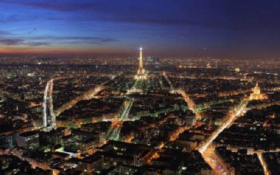 Paris At Night poster 24x36 24inx36in The Poster Depot