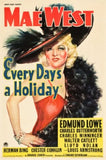 Every Days A Holiday 11x17 poster for sale cheap United States USA