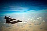 F22 Airplane Aviation 11x17 poster In Formation for sale cheap United States USA