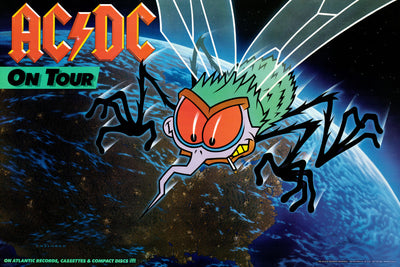 AC/DC Poster (24"x36") Fly on the Wall The Poster Depot