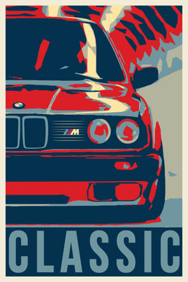 BMW Classic Poster (16"x24") The Poster Depot