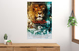 Chronicles of Narnia fantasy movie poster with magical tones