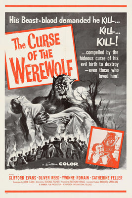 Curse of the Werewolf Movie Poster - 16"x24" The Poster Depot