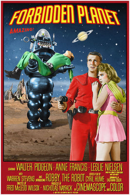 Forbidden Planet Movie Poster (16"x24") The Poster Depot