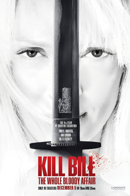 Kill Bill The Whole Bloody Affair Movie Poster White - 11"x17" The Poster Depot