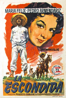 La Escondida Spanish The Hidden One Movie Poster 27x40 27inx40in The Poster Depot