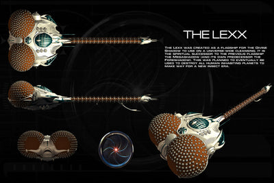 Lexx Ship  Poster 27x40 27"x40"