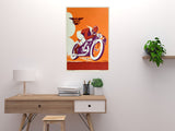 MCF Motorcycle Club of France Poster (11"x17") The Poster Depot