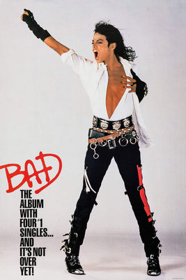 Michael Jackson: Bad Poster 11"x17" The Poster Depot