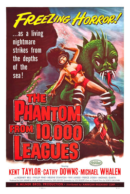 Phantom from 10000 Leagues Movie Poster - 27"x40" The Poster Depot