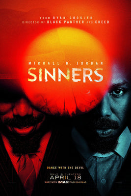 Sinners Movie Poster 27x40 27"x40" Poster Michael B Jordan The Poster Depot