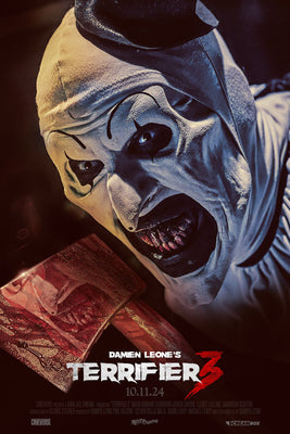 Terrifier 3 Movie Poster - 27"x40" The Poster Depot