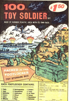 Toy Soldiers Ad Poster 27x40 The Poster Depot