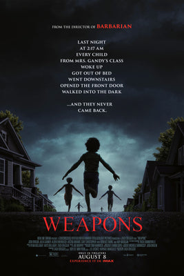 Weapons Movie Poster 27x40 The Poster Depot