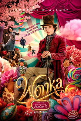 Wonka Movie Poster 2023 On Sale United States