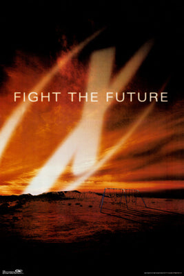 Xfiles Fight The Future  Movie Poster 16x24 16"x24"