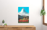 Zermatt Travel Poster - 27"x40" The Poster Depot