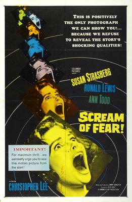 Scream Of Fear poster for sale cheap United States USA