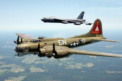 B17 And B52 poster 24in x 36in for sale cheap United States USA