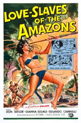 Love Slaves Of The Amazons poster for sale cheap United States USA