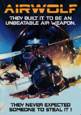Airwolf 11x17 poster Large for sale cheap United States USA