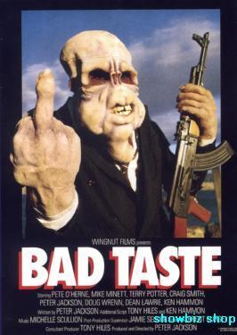 Bad Taste movie poster Metal Print 8in x 12in