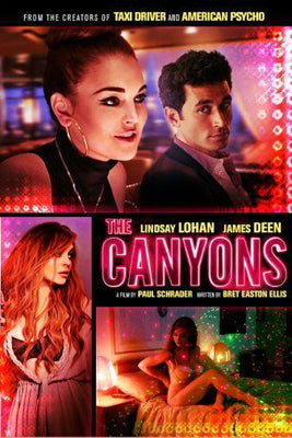 Canyons The movie poster Metal Print 8in x 12in