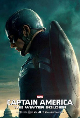Captain America Winter Soldier Metal Print 8in x 12in The Poster Depot