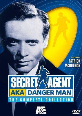 Secret Agent Aka Dangerman Mini movie poster Metal Print 8in x 12in