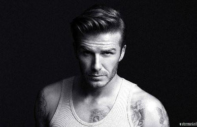 David Beckham poster tin Metal Print Wall Art