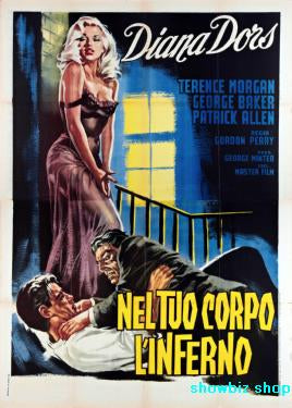 Diana Dors Movie Poster 11x17 Mini Poster