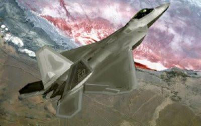 F22 Raptor Warplane poster tin Metal Print Wall Art