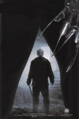 Freddy Vs Jason Metal Movie Poster 8in x 12in The Poster Depot