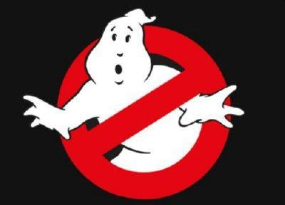 Ghostbusters Logo Mini movie poster Metal Print 8in x 12in