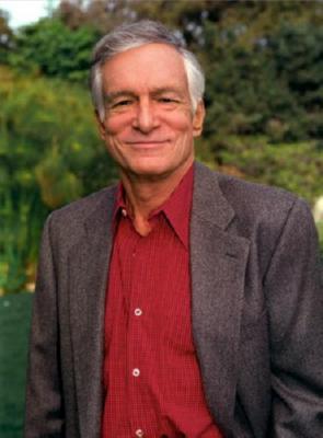 Hugh Hefner Metal Print 8in x 12in