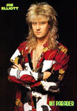 Joe Elliott poster tin Metal Print Wall Art