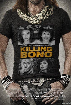 Killing Bono Mini Metal Movie Poster 8in x 12in