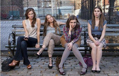 Lena Dunham Metal Print 8in x 12in