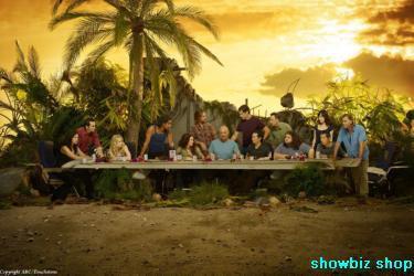 Lost Last Supper Tv poster tin Metal Print Wall Art