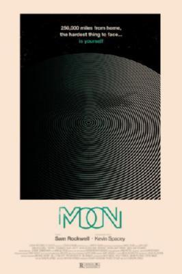 Moon movie poster Metal Print 8in x 12in