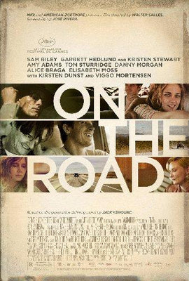 On The Road Mini Metal Movie Poster 8in x 12in
