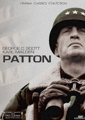 Patton Mini Metal Movie Poster 8in x 12in