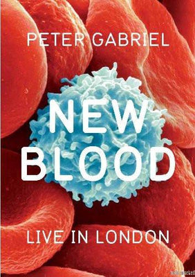 Peter Gabriel New Blood poster tin Metal Print Wall Art