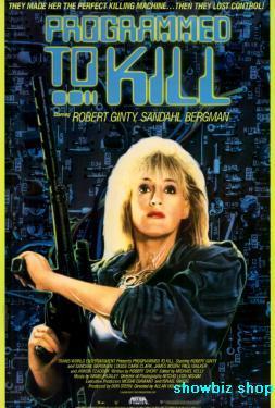 Programmed To Kill movie poster Metal Print 8in x 12in