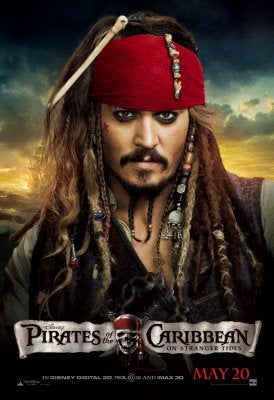 Pirates Of The Caribbean On Stranger Tides poster 11 inch x 17 inch The Poster Depot