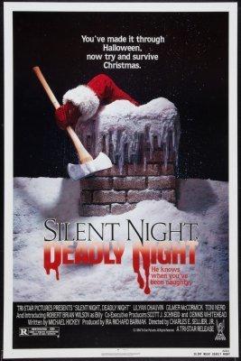 Silent Night Deadly Night Metal Print 8in x 12in