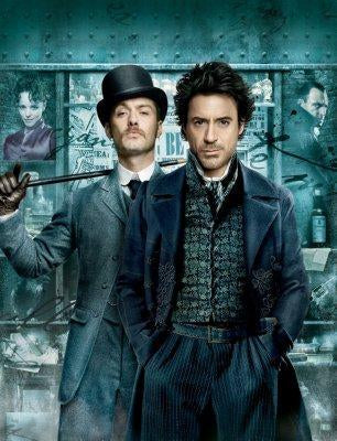 Sherlock Holmes Movie Poster Metal Poster Choose Style The Poster Depot
